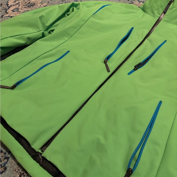 Green DESCENTE Hooded Jacket - Picture 3 of 9